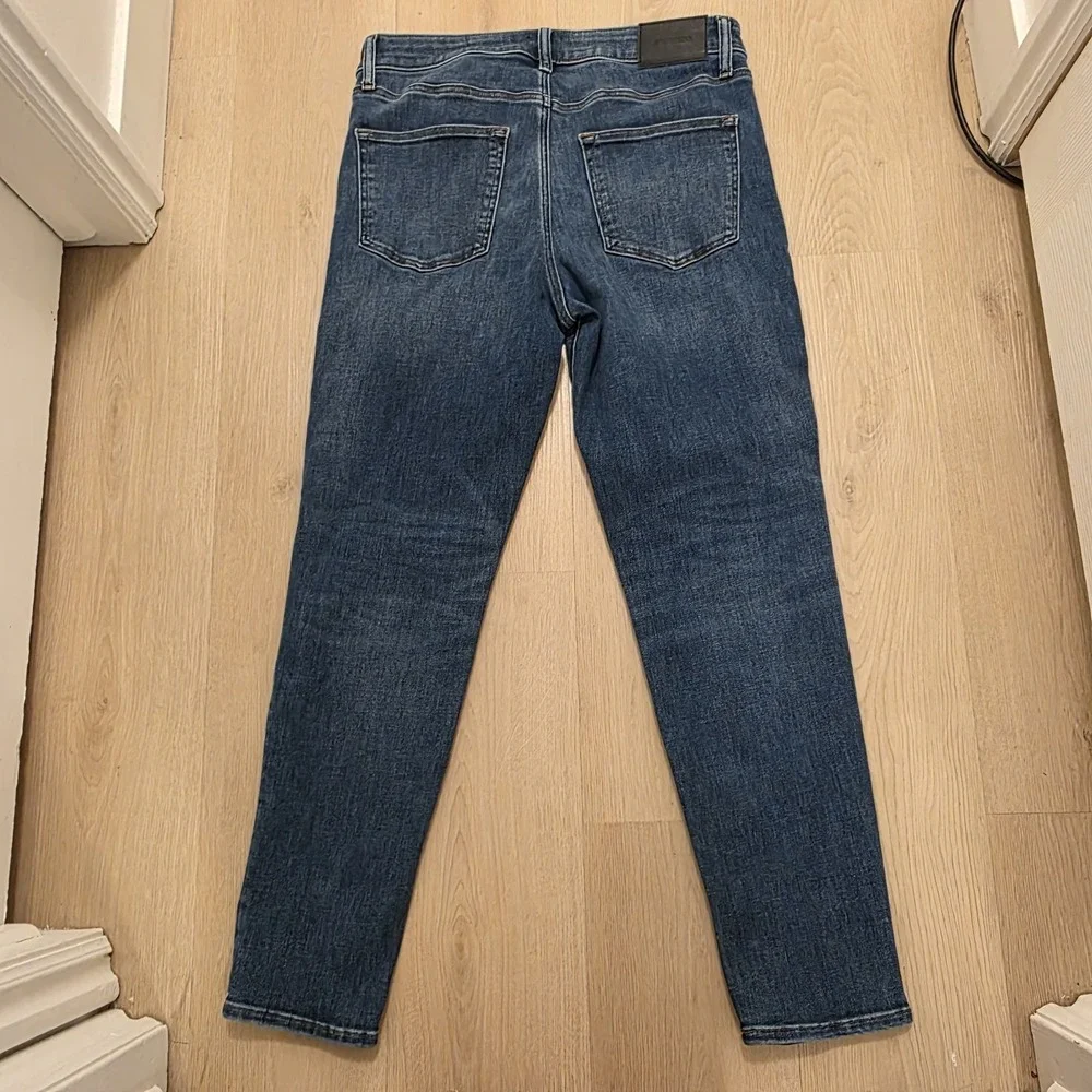 Express Medium Wash Athletic Skinny Ultra Hyper Stretch Casual Jeans Size 32×32